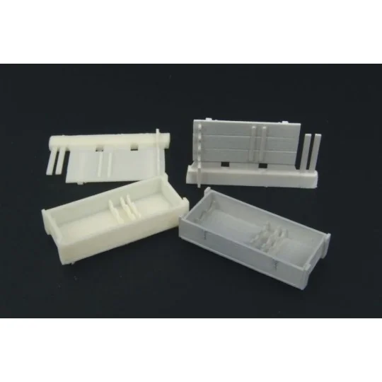 ammo boxes for Pz IV ausf J-STUG III ausf G, 1/48 - Hauler HLX48121