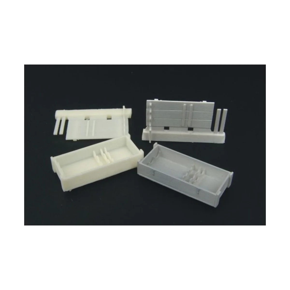 ammo boxes for Pz IV ausf J-STUG III ausf G, 1/48 - Hauler HLX48121