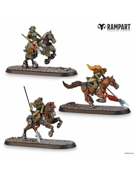 Modular Terrain: CITY DEFENDERS MINIATURE PACK - Archon Studio RAM0003