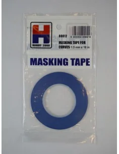 Masking Tape For Curves 1, 5 mm x 18 m - Hobby 2000 80012