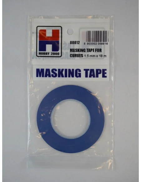 [NO_DESC] Masking Tape For Curves 1, 5 mm x 18 m - Hobby 2000 80012