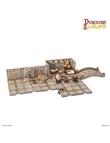 Dungeons & Lasers Expansion Set: FANTASY PROPS PACK - Archon Studio...