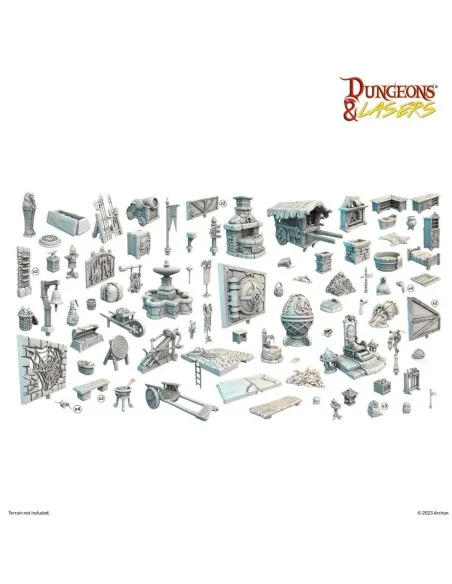 Dungeons & Lasers Expansion Set: CITY BITS BUNDLE - Archon Studio D...
