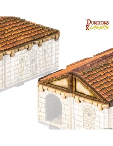 Dungeons & Lasers Expansion Set: ROOF SET - Archon Studio DNL0047
