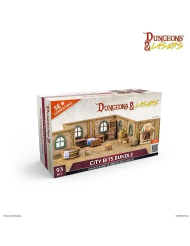 Dungeons & Lasers Expansion Set: CITY BITS BUNDLE - Archon Studio D...