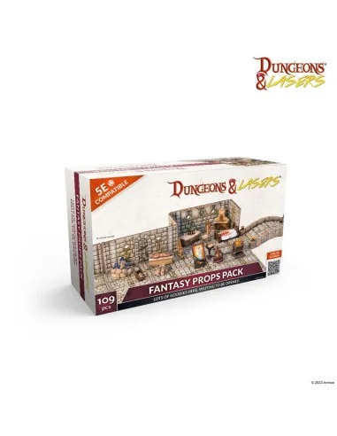 Dungeons & Lasers Expansion Set: FANTASY PROPS PACK - Archon Studio...