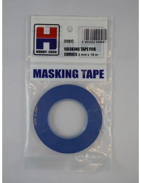 [NO_DESC] Masking Tape For Curves 4 mm x 18 m - Hobby 2000 80017