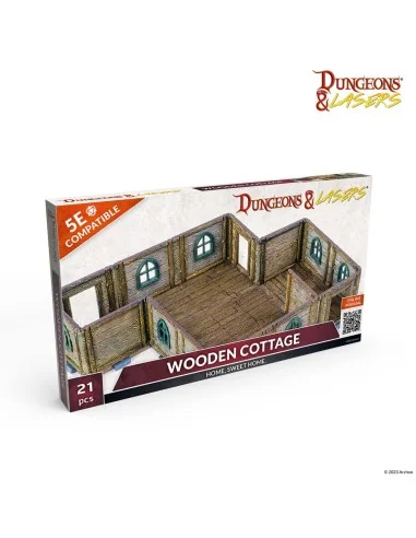 Dungeons & Lasers Expansion Set: WOODEN COTTAGE - Archon Studio DNL...