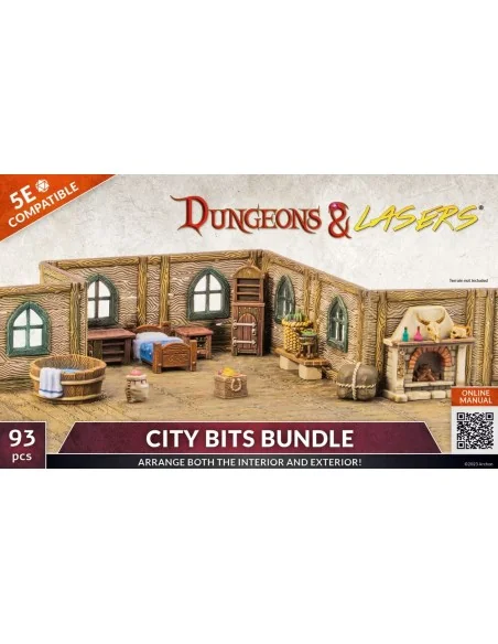Dungeons & Lasers Expansion Set: CITY BITS BUNDLE - Archon Studio D...