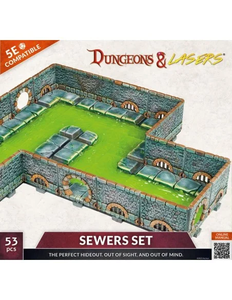 Dungeons & Lasers Starter Set: SEWERS - Archon Studio DNL0044