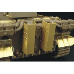 TIGER I EXHAUST COVER initial prod, 1/48 - Hauler HLX48126
