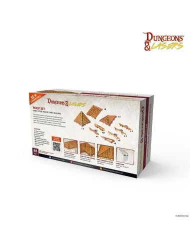 Dungeons & Lasers Expansion Set: ROOF SET - Archon Studio DNL0047