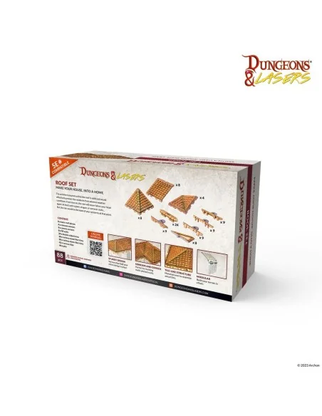 Dungeons & Lasers Expansion Set: ROOF SET - Archon Studio DNL0047