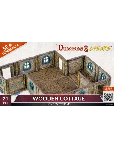 Dungeons & Lasers Expansion Set: WOODEN COTTAGE - Archon Studio DNL...