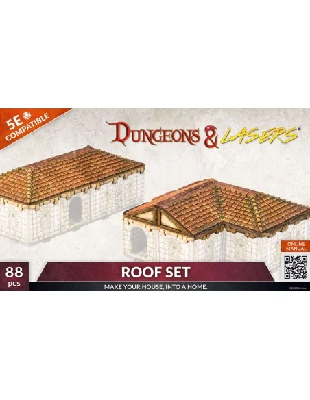 Dungeons & Lasers Expansion Set: ROOF SET - Archon Studio DNL0047