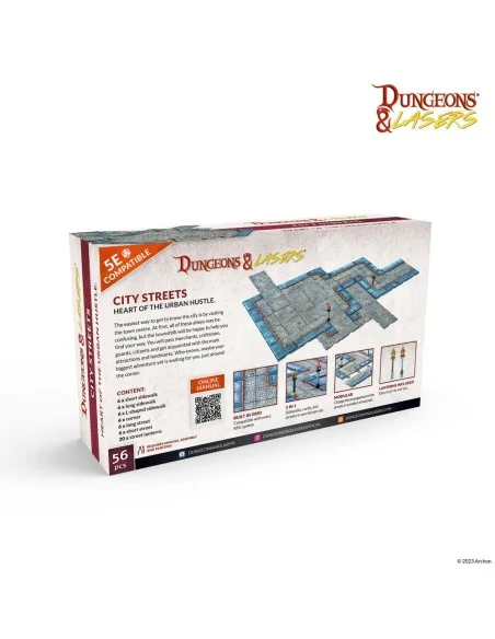 Dungeons & Lasers Expansion Set: CITY STREETS - Archon Studio DNL0048