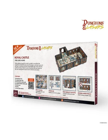 Dungeons & Lasers Expansion Set: ROYAL CASTLE - Archon Studio DNL0050