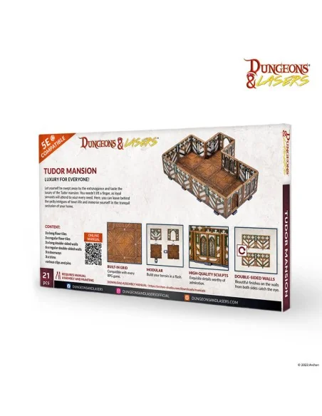 Dungeons & Lasers Expansion Set: TUDOR MANSION - Archon Studio DNL0051