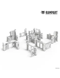 Modular Terrain: CITY RUINS - Archon Studio RAM0007