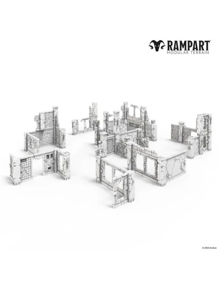 Modular Terrain: CITY RUINS - Archon Studio RAM0007
