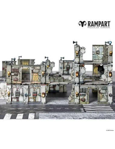Modular Terrain: CITY RUINS - Archon Studio RAM0007