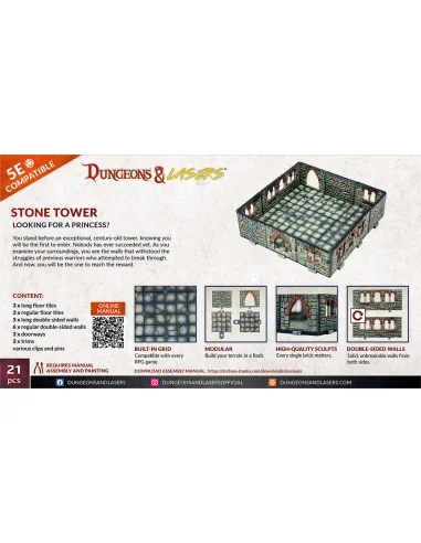 Dungeons & Lasers Expansion Set: STONE TOWER - Archon Studio DNL0052