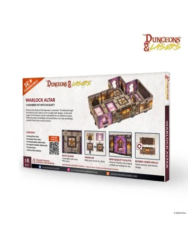 Dungeons & Lasers Expansion Set: WARLOCK ALTAR - Archon Studio DNL0053