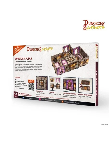 Dungeons & Lasers Expansion Set: WARLOCK ALTAR - Archon Studio DNL0053