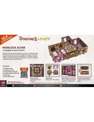 Dungeons & Lasers Expansion Set: WARLOCK ALTAR - Archon Studio DNL0053