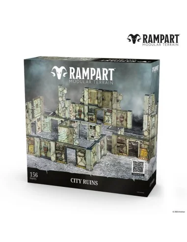 Modular Terrain: CITY RUINS - Archon Studio RAM0007