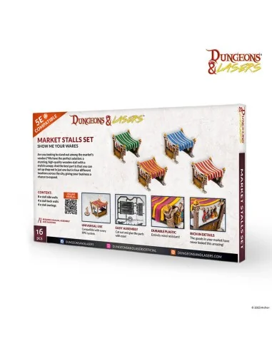 Dungeons & Lasers Expansion Set: MARKET STALLS SET - Archon Studio ...