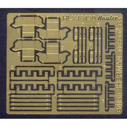 British Sherman accessories - Hauler HLX48130