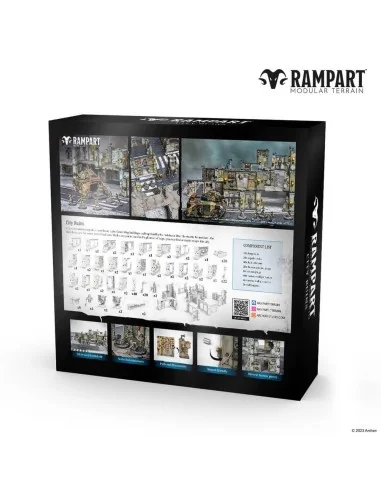 Modular Terrain: CITY RUINS - Archon Studio RAM0007