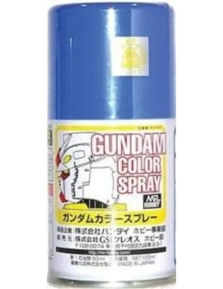 Mr Hobby -Gunze Gundam Color Spray (10ml) Light Blue - Mr Hobby - G...