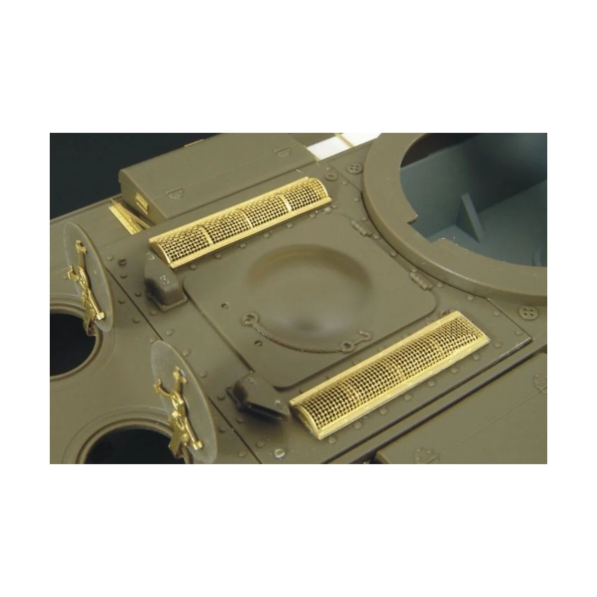 KV-1 grills, 1/48 - Hauler HLX48134