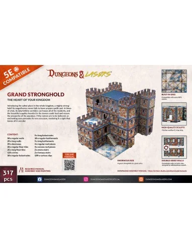 Dungeons & Lasers Starter Set: GRAND STRONGHOLD - Archon Studio DNL...