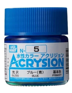 Mr Hobby -Gunze Acrysion (10 ml) Blue - Mr Hobby - Gunze N-005