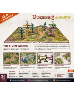 Dungeons & Lasers Starter Set: THE ELVEN WOODS - Archon Studio DNL0056 2