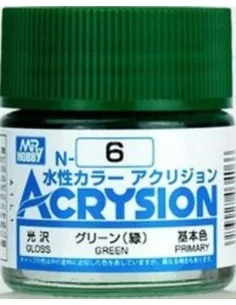 [NO_DESC] Mr Hobby -Gunze Acrysion (10 ml) Green - Mr Hobby - Gunze...