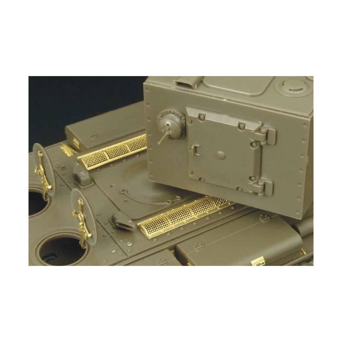 KV-2 Grills, 1/48 - Hauler HLX48136