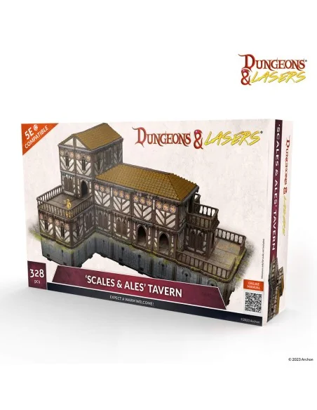 Dungeons & Lasers Starter Set: SCALES & ALES TAVERN - Archon Studio...