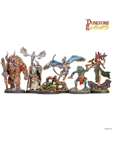 Dungeons & Lasers Miniatures: FANTASY MINIATURES SET - Archon Studi...