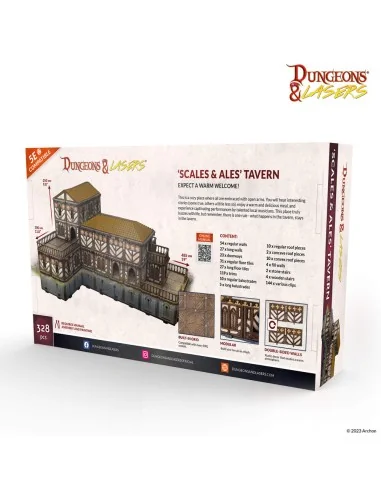 Dungeons & Lasers Starter Set: SCALES & ALES TAVERN - Archon Studio...
