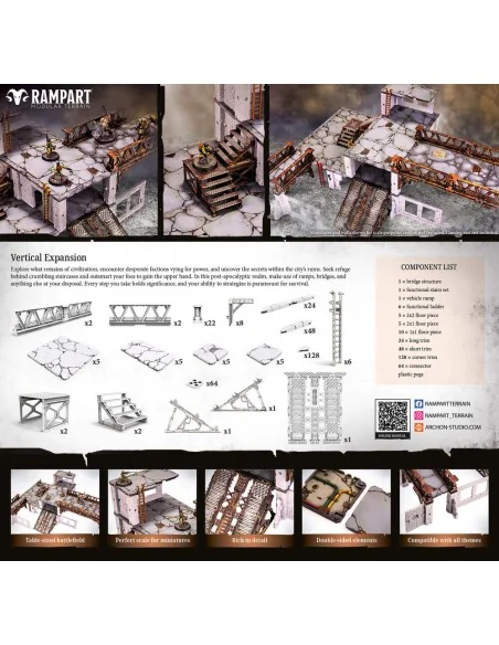 Modular Terrain: VERTICAL EXPANSION - Archon Studio RAM0009
