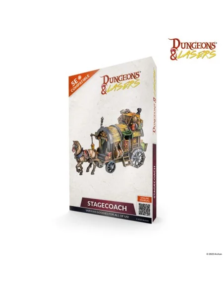 Dungeons & Lasers Miniatures: STAGECOACH - Archon Studio DNL0060