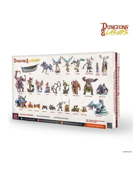 Dungeons & Lasers Miniatures: FANTASY MINIATURES SET - Archon Studi...