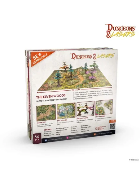 Dungeons & Lasers Starter Set: THE ELVEN WOODS - Archon Studio DNL0056