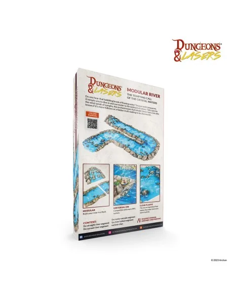 Dungeons & Lasers Expansion Set: MODULAR RIVER - Archon Studio DNL0058