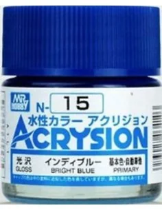 [NO_DESC] Mr Hobby -Gunze Acrysion (10 ml) Bright Blue - Mr Hobby -...