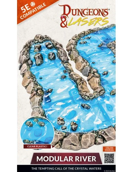 Dungeons & Lasers Expansion Set: MODULAR RIVER - Archon Studio DNL0058